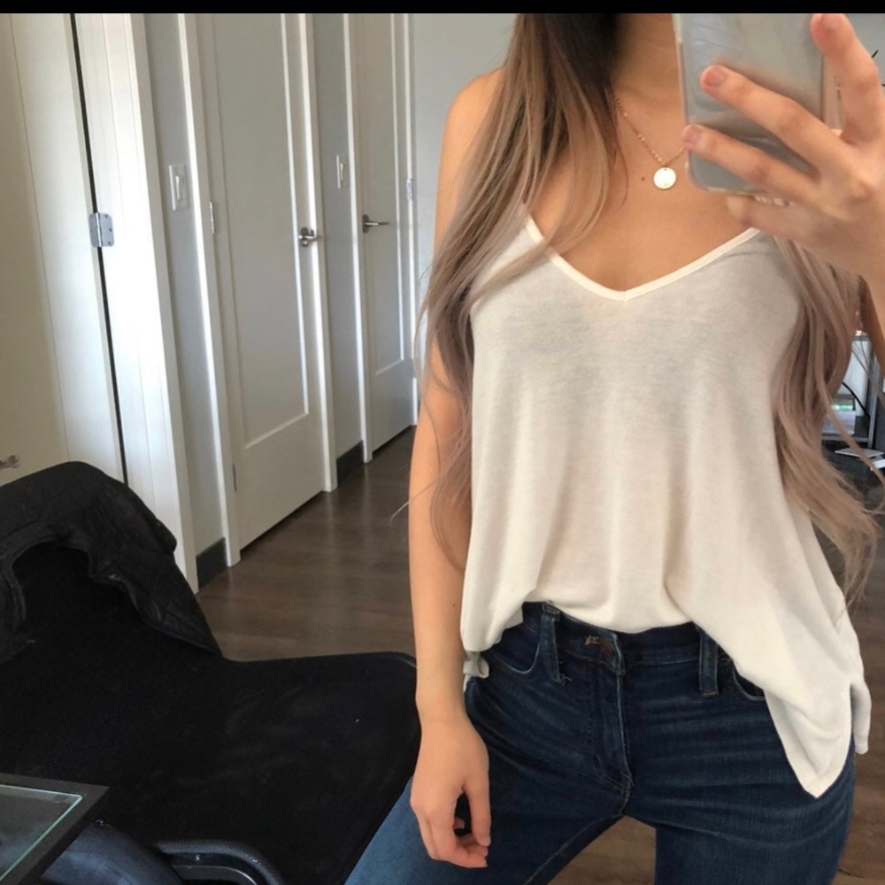 Drapy Express Tank Top White Size XS